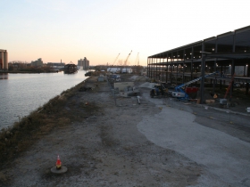 Sun Sets on Komatsu Office Building