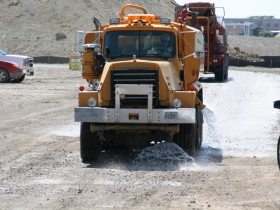 Water Spreading at South Harbor Campus