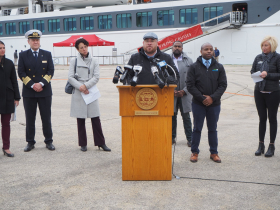 Port Director Adam Tindall-Schlicht