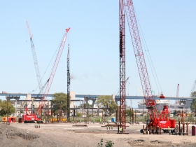 Pile Driving at South Harbor Campus