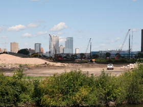 Pile Driving at South Harbor Campus