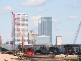 Pile Driving at South Harbor Campus