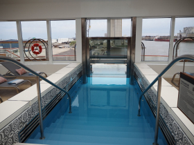 Indoor-Outdoor Pool on Viking Octantis