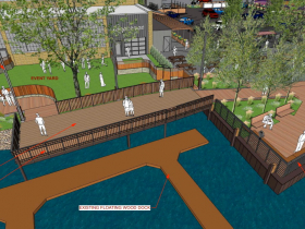 Proposed Boone & Crockett Riverwalk
