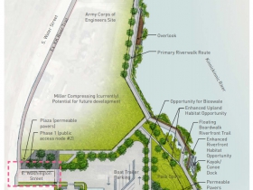 Harbor District Riverwalk Design Concept