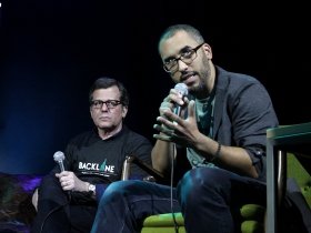 Radio Milwaukee Executive Director, Glenn Kleiman and 88Nine Program Director, Jordan Lee