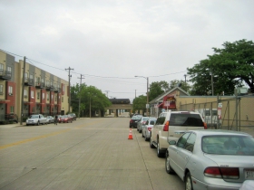 Oil cars passing through Milwaukee