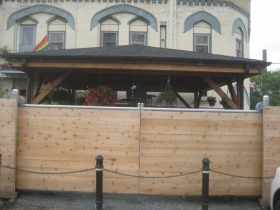 Patio at Kruz