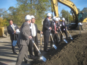 Freshwater Plaza groundbreaking
