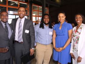 Lafayette Crump, Brandon Methu, Mikal Wesley, Melissa Goins, and Francis Hardrick.