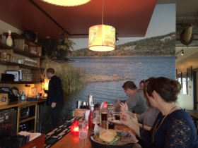 Lake wall