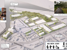 Grand Trunk Sub-District Concept. Design by Gensler.