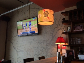 Wisconsin map wall