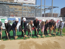 Ground breaking.