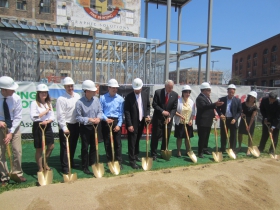 Ground breaking.
