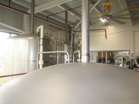 Inside 10th Street Brewery