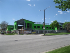 Construction of the Sojourner Family Peace Center