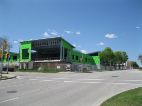 Construction of the Sojourner Family Peace Center