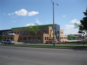 Construction of the Sojourner Family Peace Center