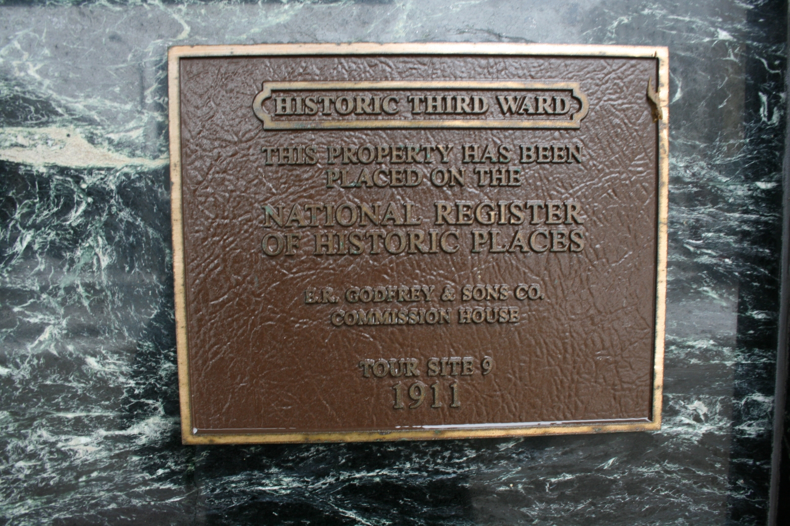 National Register of Historic Places - E.R. Godfrey & Sons Co. Commission House