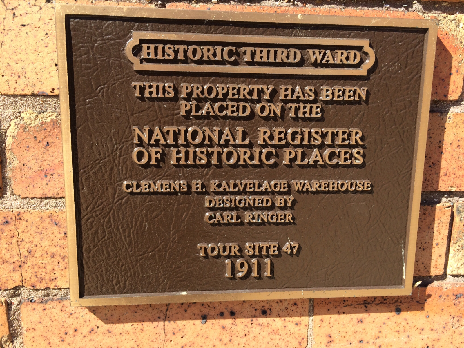 147 N. Broadway Marker