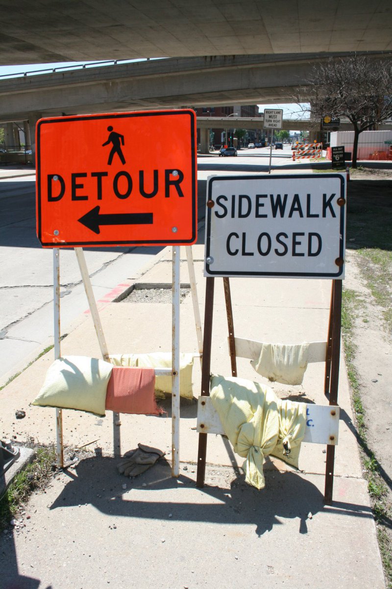 Friday Photos: Rebuilding 794 in the Third Ward