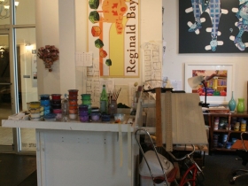 Reginald Baylor's Desk