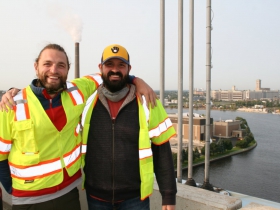 Ian Abston and Michael Hostad