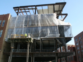 Mercantile Building Expansion Construction