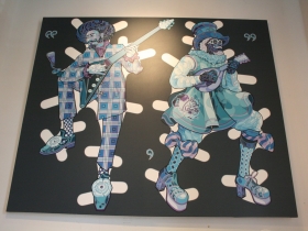 Sir and Mister Paper Dolls in Blu