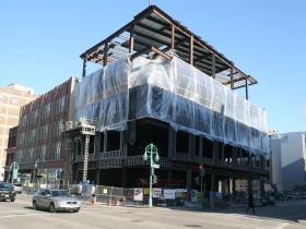 Mercantile Building Expansion Construction