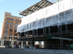 Mercantile Building Expansion Construction