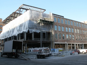 Mercantile Building Expansion Construction