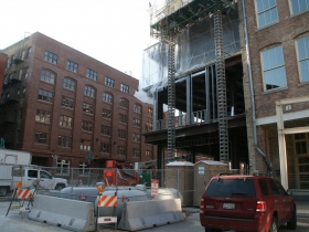 Mercantile Building Expansion Construction