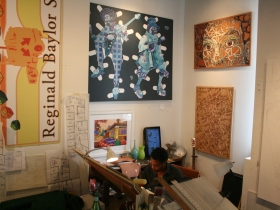 Reginald Baylor at Work