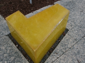 Plexiglass Bench