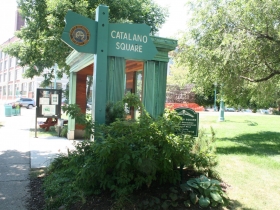 Streetcar Stop at Catalano Square
