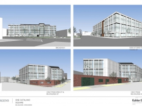 Views of site