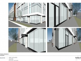 Pedestrian Friendly Streetscape