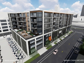 Joseph Property Development Third Ward Apartment Building Rendering