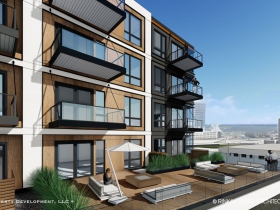 Joseph Property Development Third Ward Apartment Building Rendering