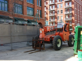 Construction of the Third Ward Kimpton Hotel.