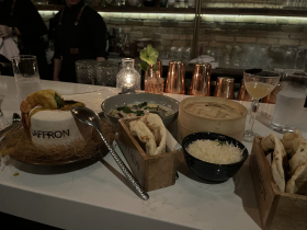 New Menu at Saffron