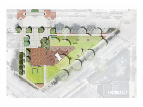 Catalano Square Redesign - Site Plan