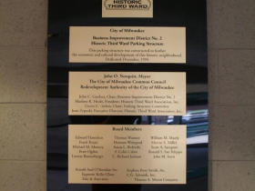 Dedication Plaque