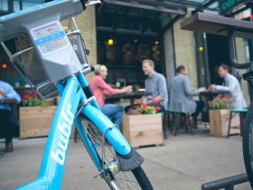 Bublr Bikes.