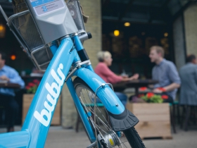 Bublr Bikes.