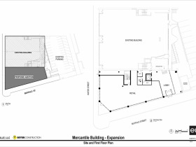 Site and First Floor Plan