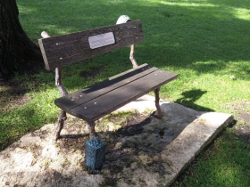Bench Sculpture in Catalano Square