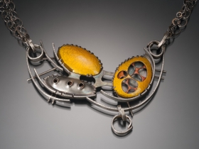 Beth Novak: Orange Necklace